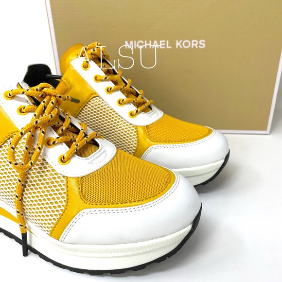 Michael Kors Lindy Trainer Mesh Jasmine Women’s - Picture 3 of 9